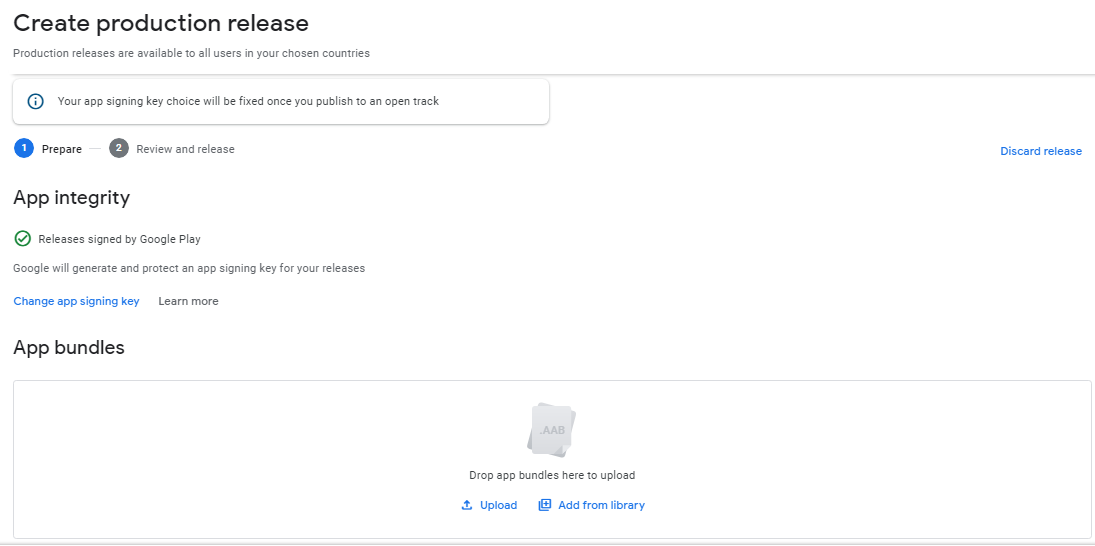 How to upload an app to google play store 